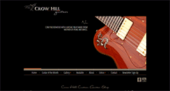 Desktop Screenshot of crowhillguitars.com
